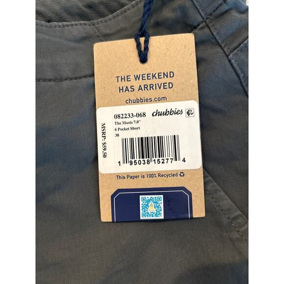 Chubbies The Musts Six Pocket Short 38” 7” inseam - Picture 3 of 4
